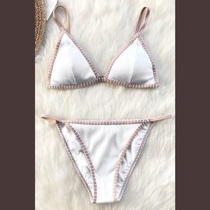 Cupshe Bay of Angels crochet bikini